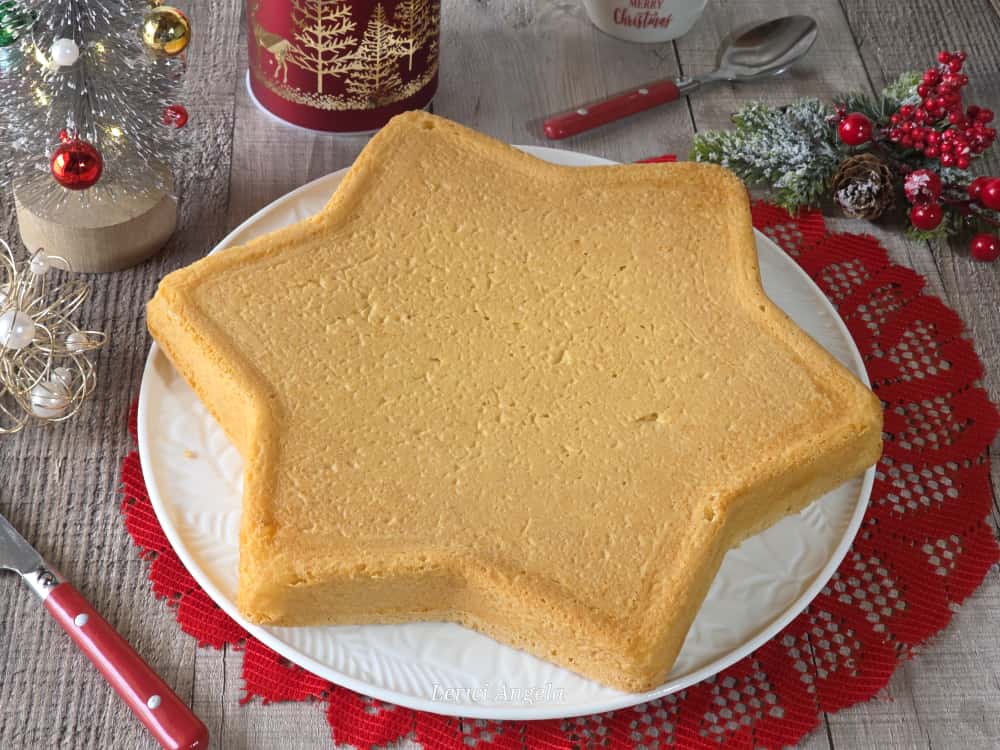 Génoise en Forme d'Étoile de Noël