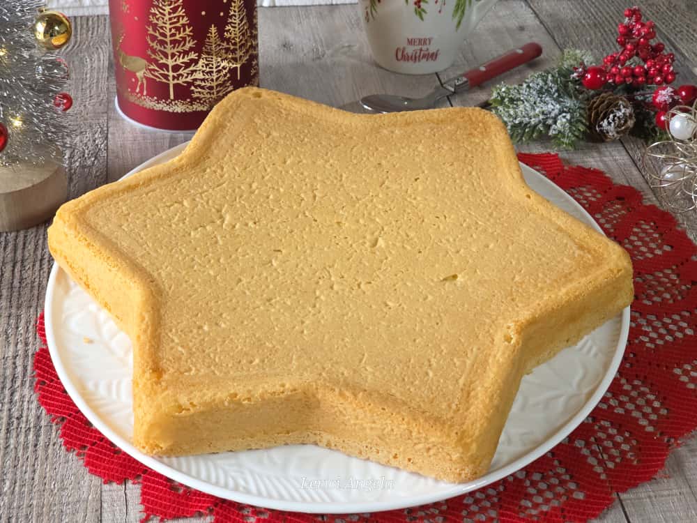 Génoise en Forme d'Étoile de Noël