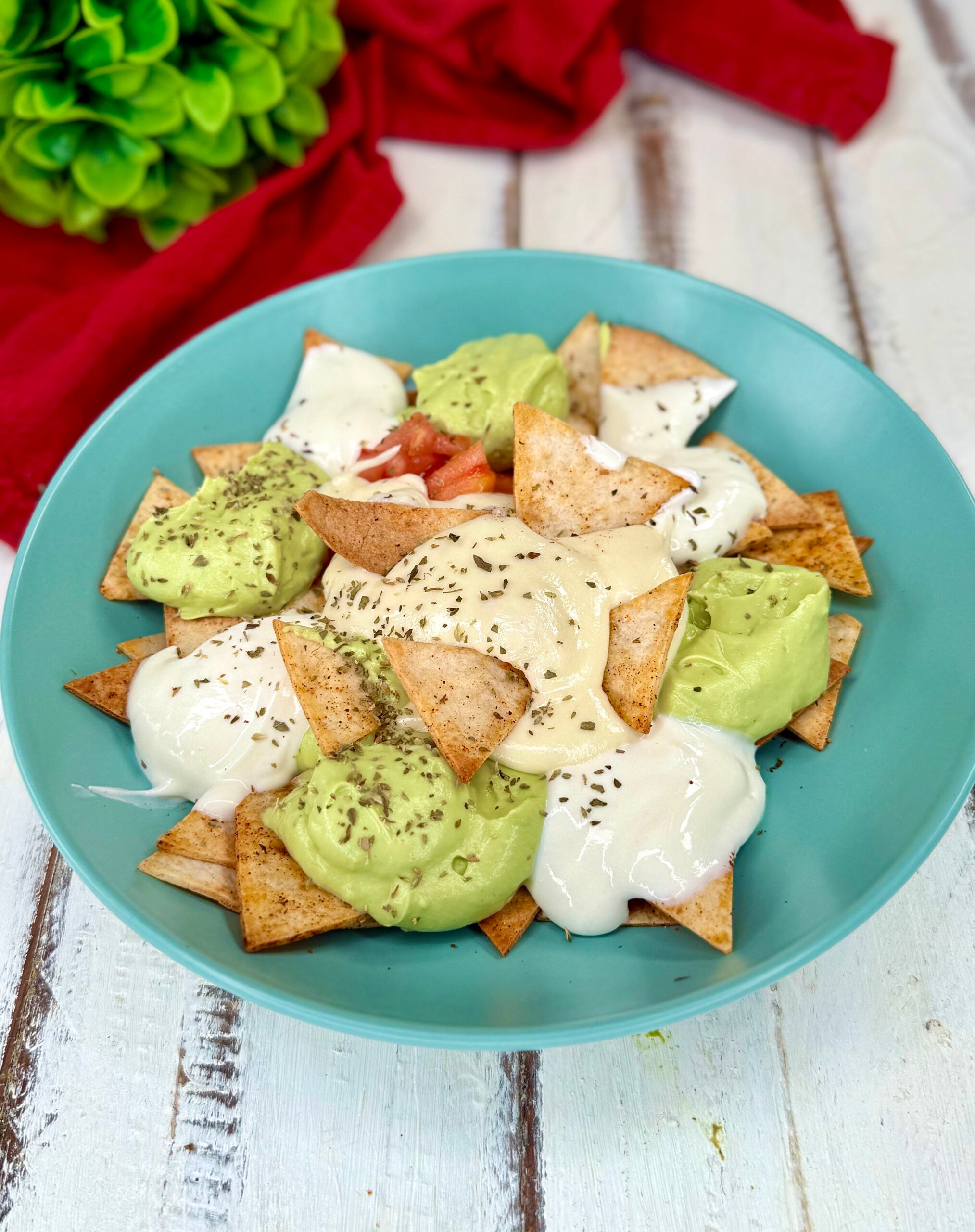 Nachos légers et croquants – la version légère à faire en 5 minutes