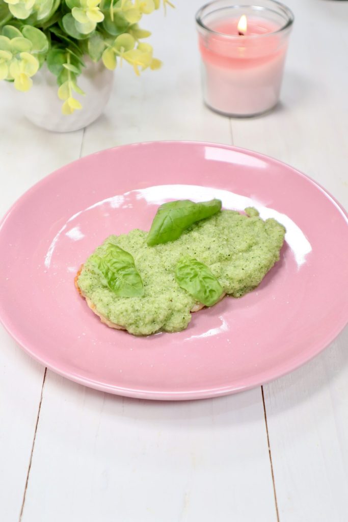 Tranches de poulet à la crème de courgettes à la friteuse à air