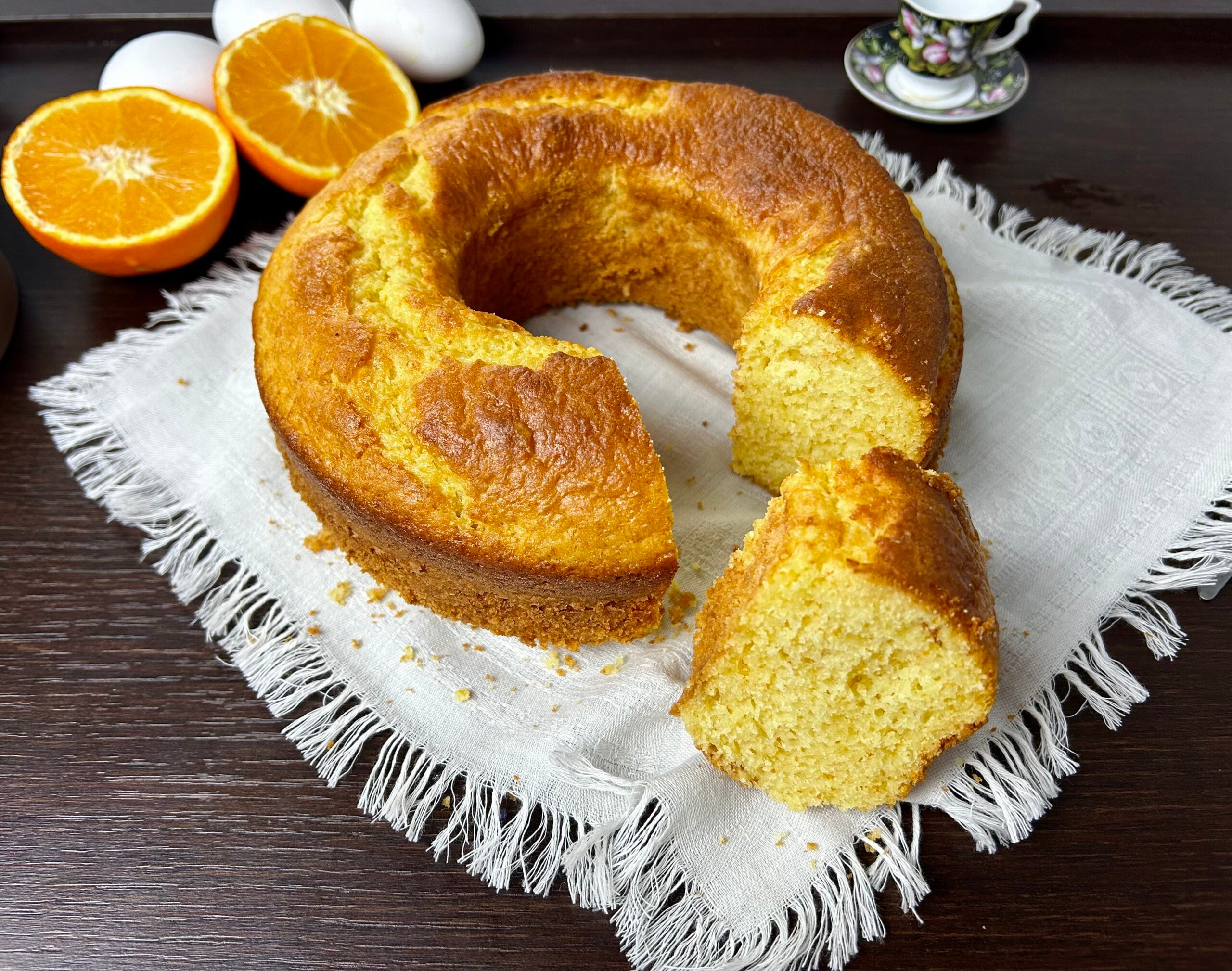 Gâteau à l’orange et à la ricotta
