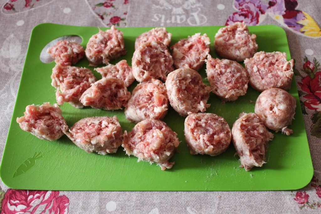 luganega en tranches