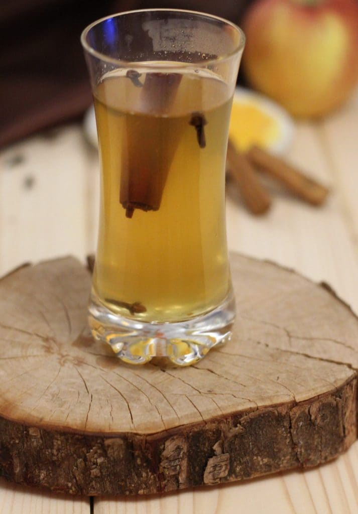 cidre chaud de pommes sans alcool