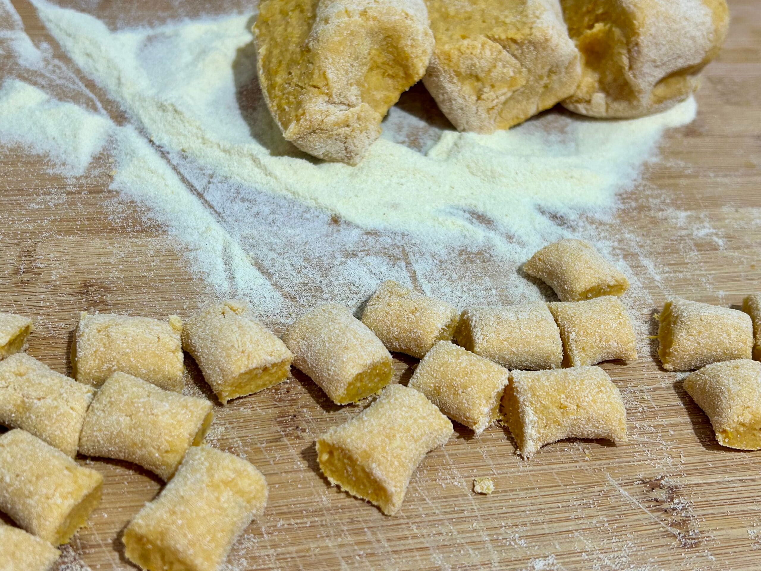 Gnocchi de potiron sans œufs