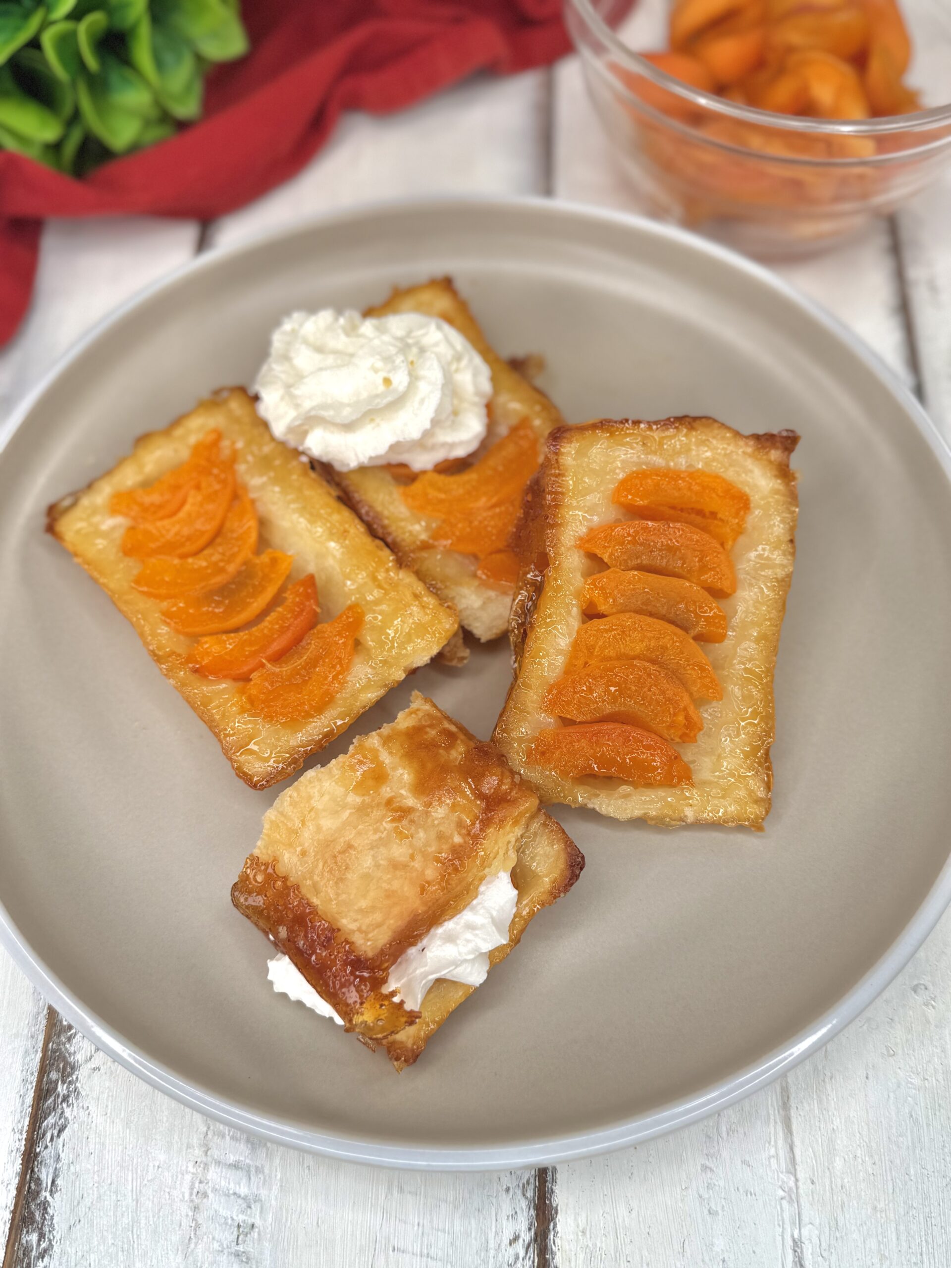 Mini Tarte Tatin aux abricots