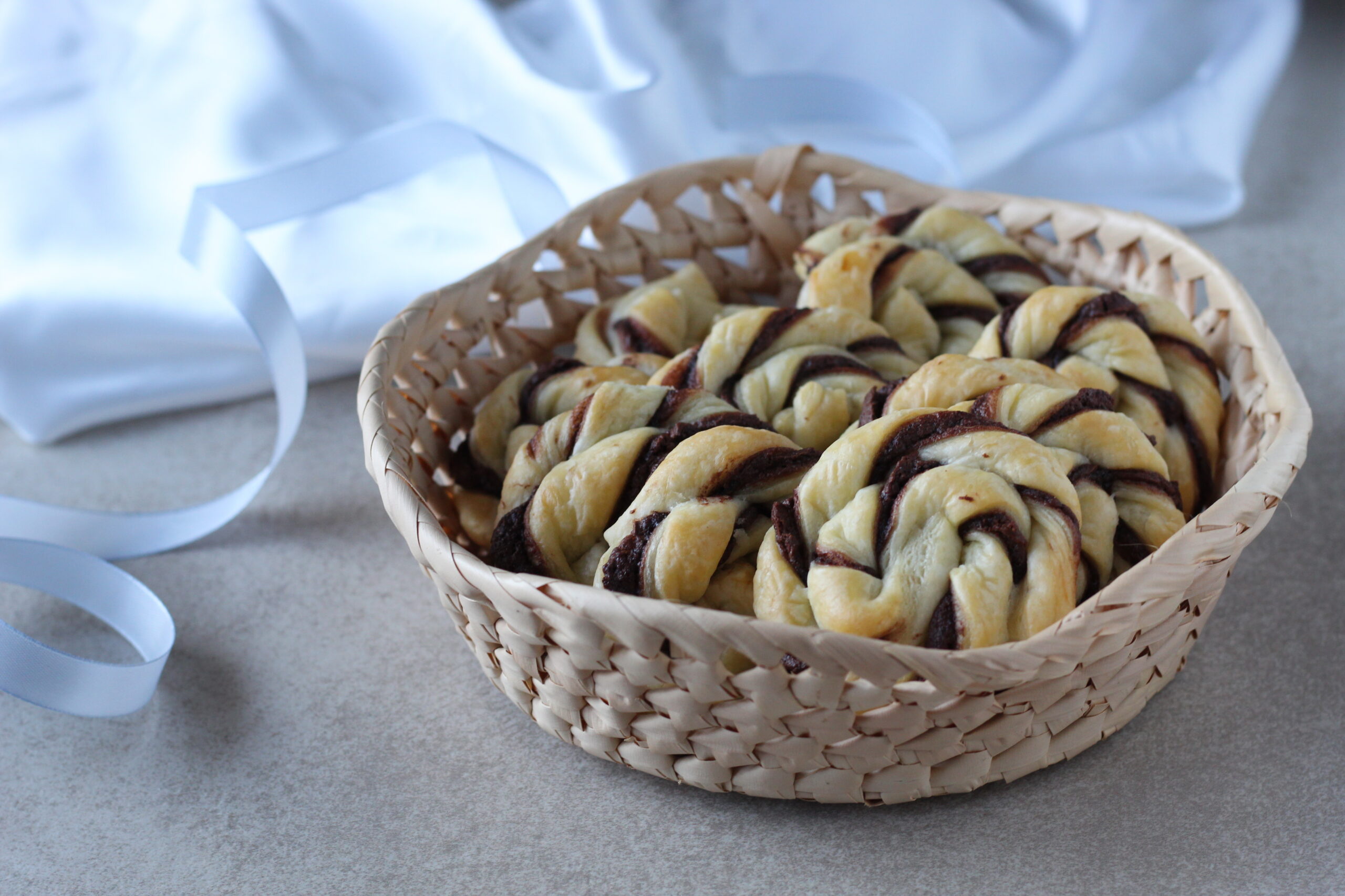 Roulés de pâte feuilletée à la Nutella