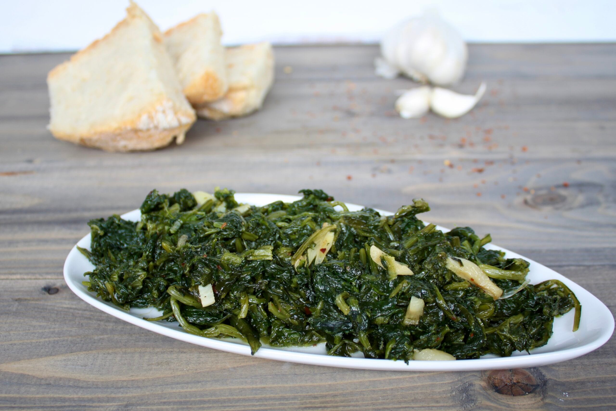 Chicorée sautée à la poêle