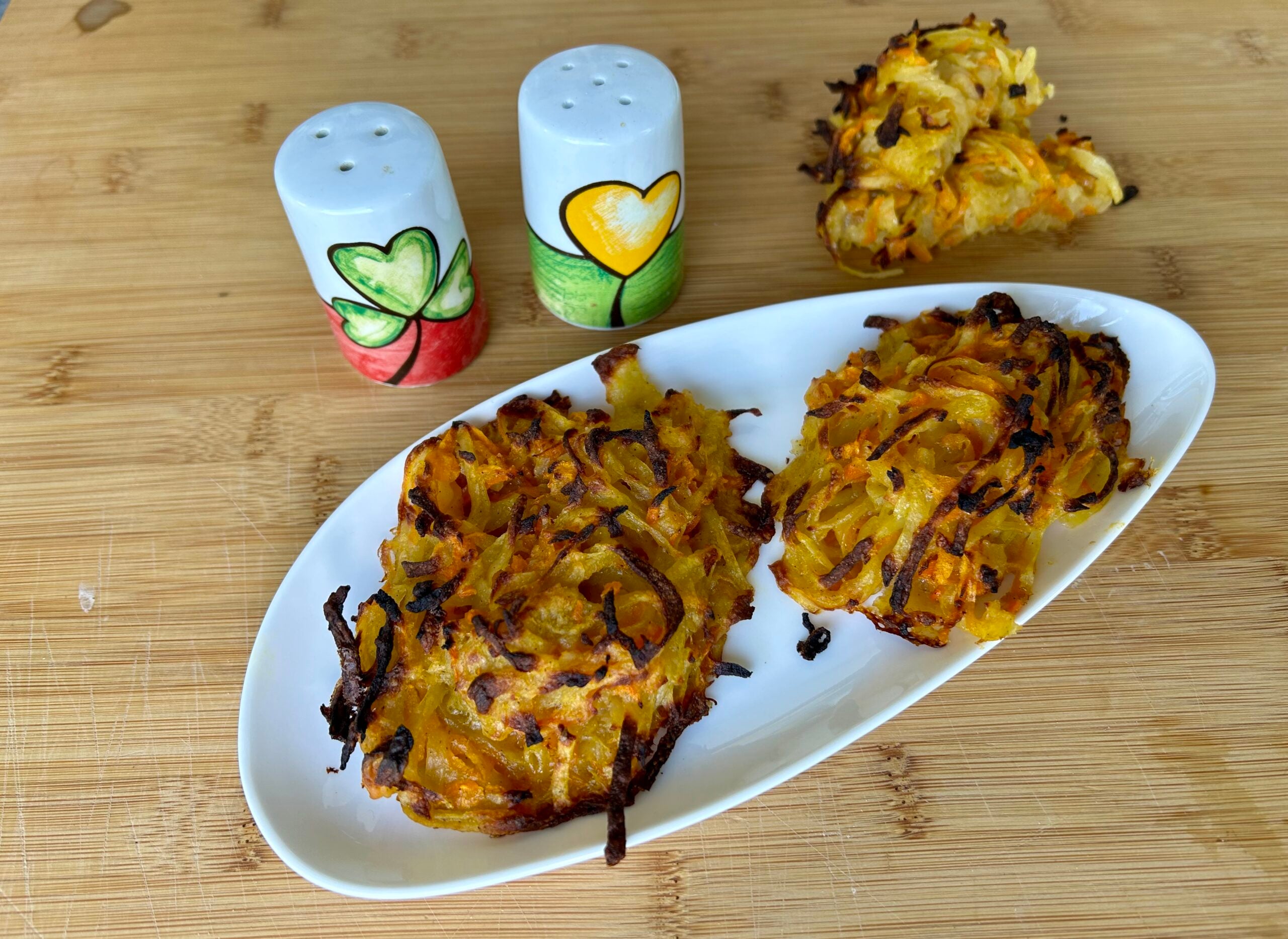 Rösti de pommes de terre et carottes