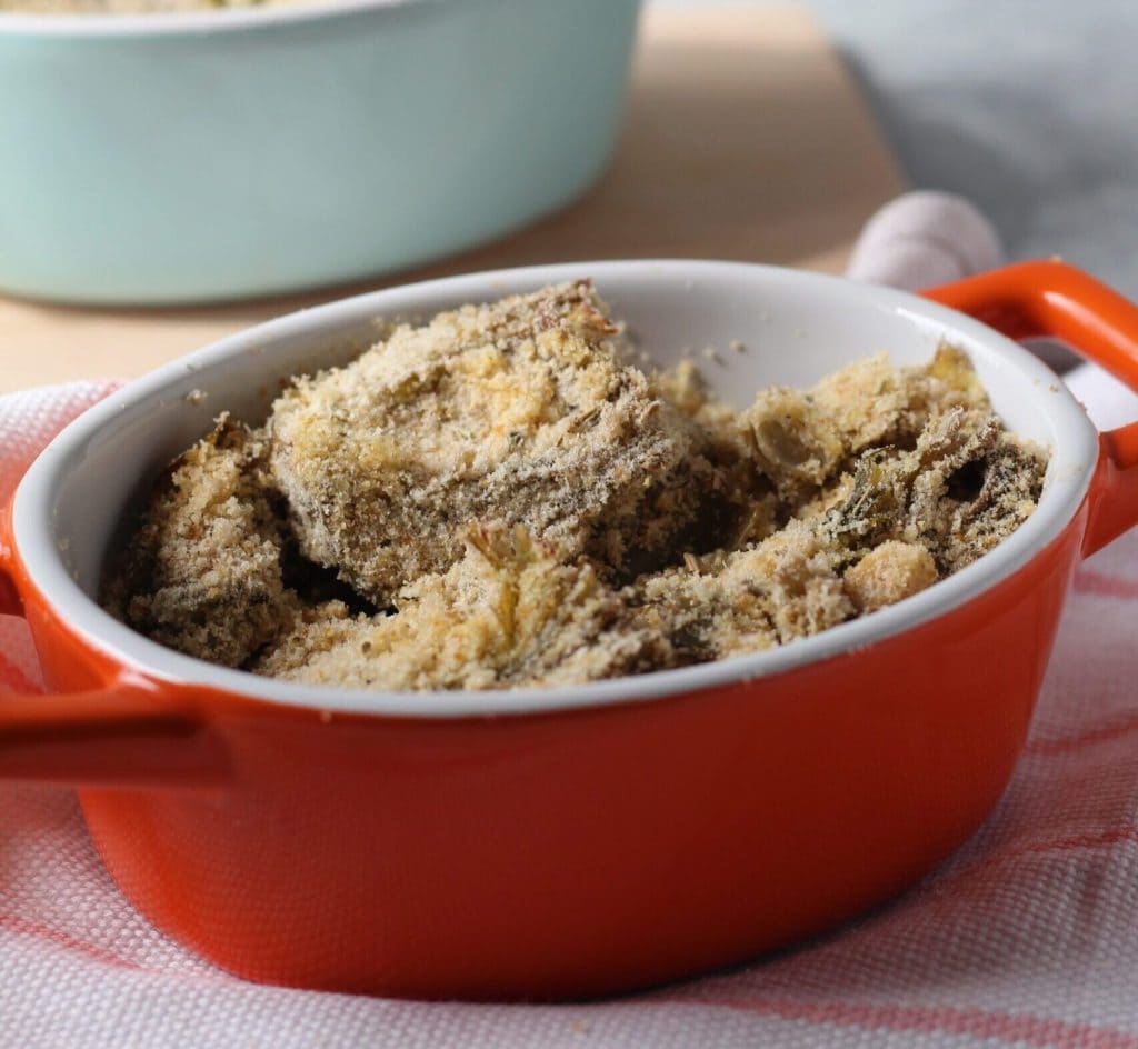 artichauts gratinés au four