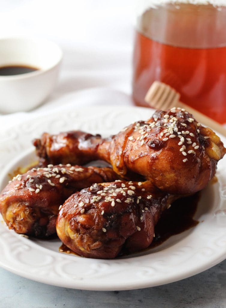 pilons de poulet à la sauce soja