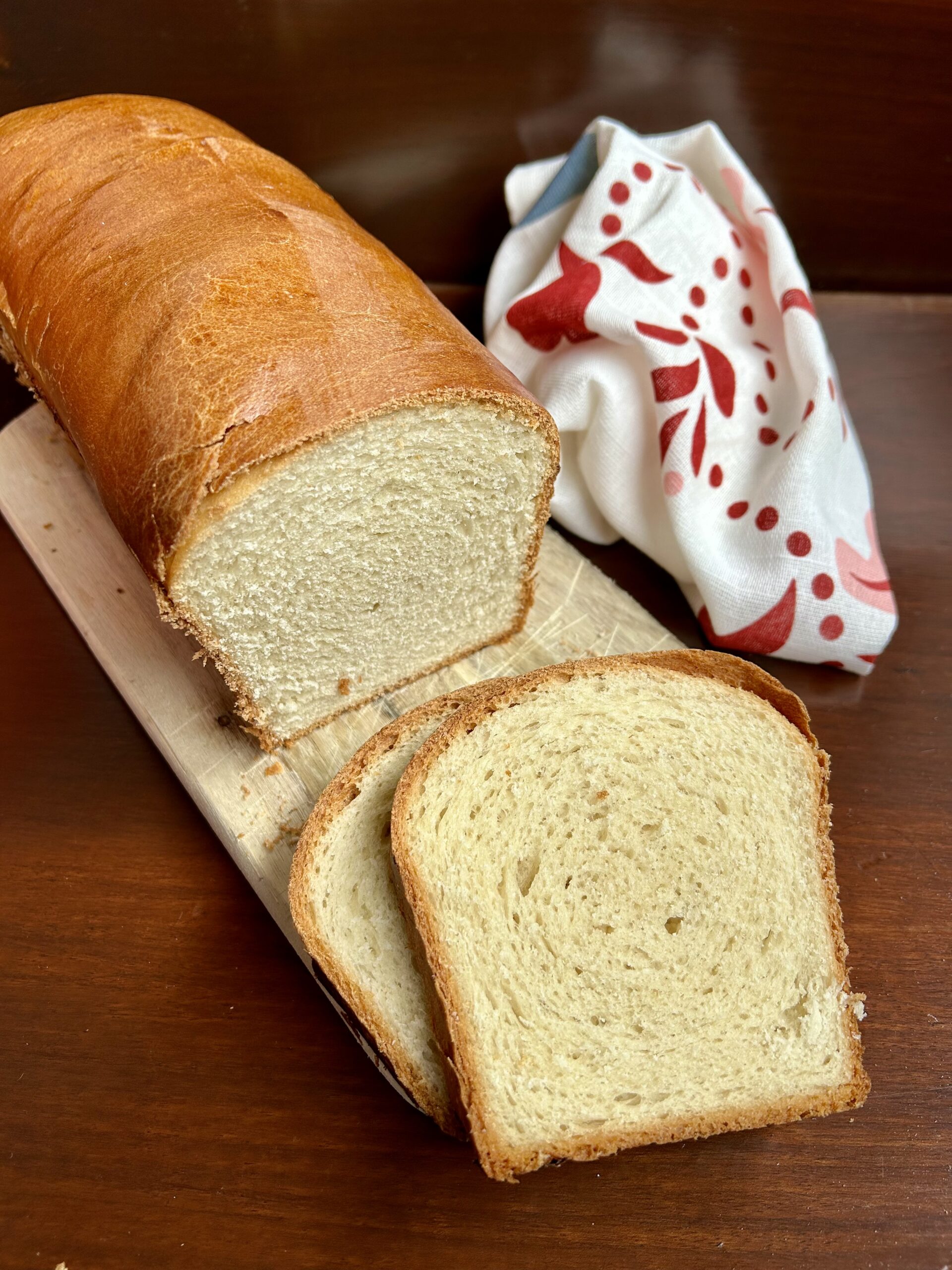 Pain de mie avec levain
