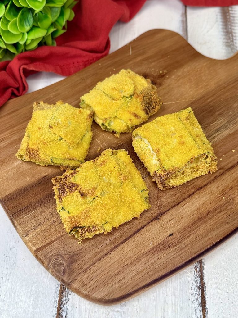 Paniers de courgettes à la friteuse à air