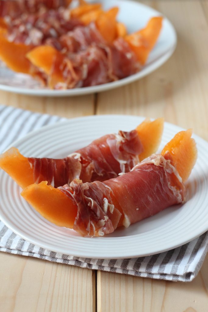 jambon cru et melon