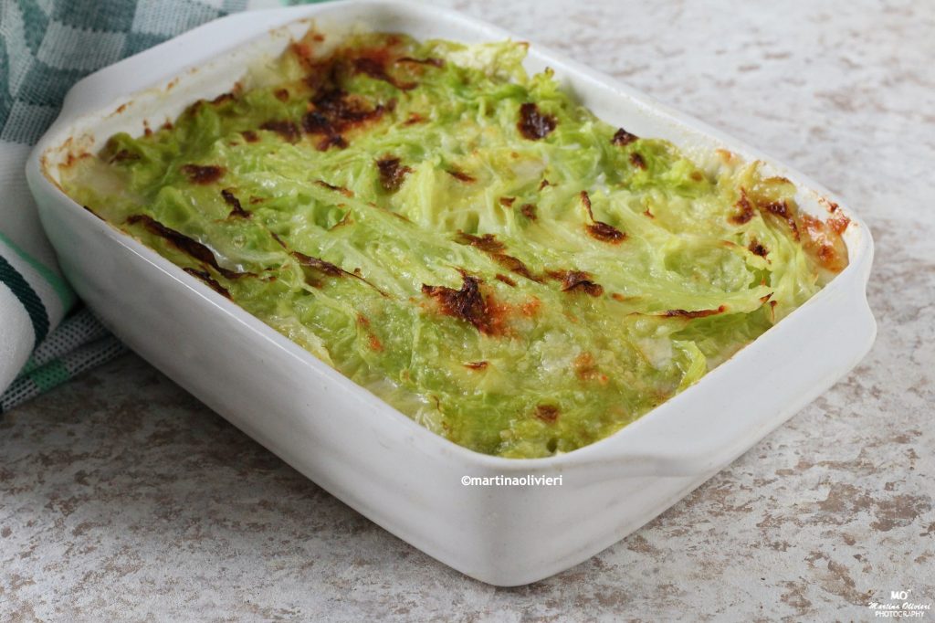 Lasagnes de chou et fromages