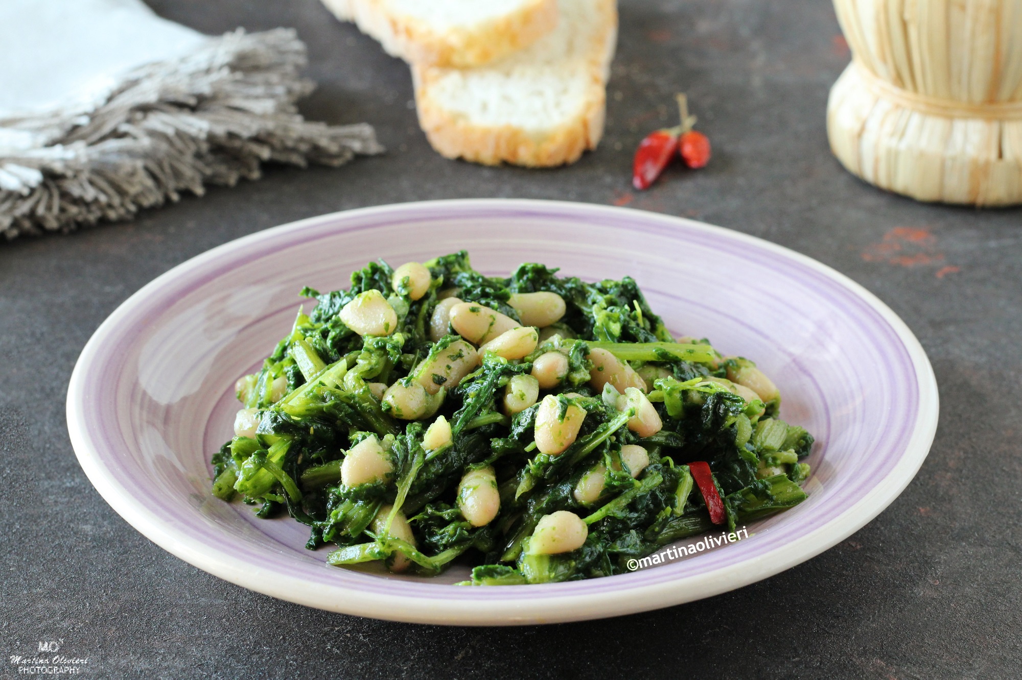 Légumes et haricots – Recette des Abruzzes