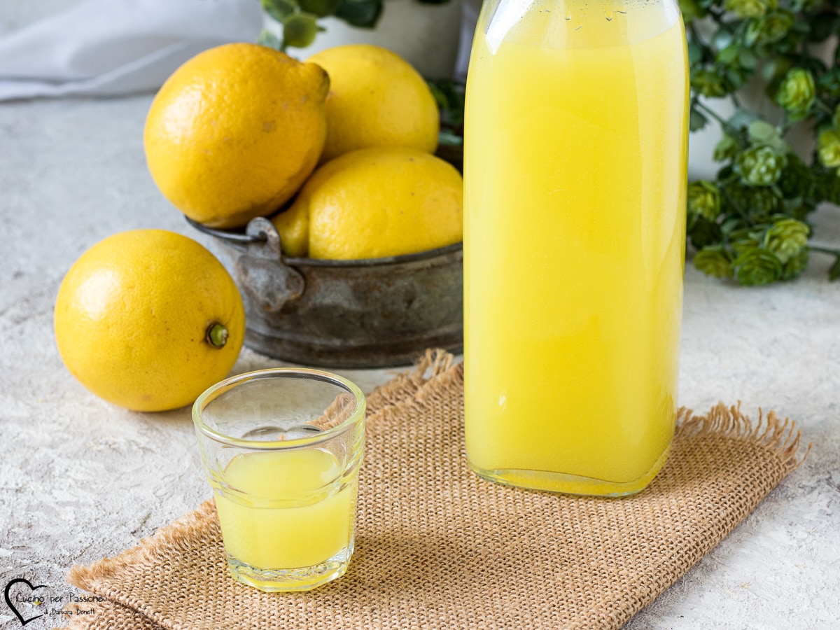 LIMONCELLO FAIT MAISON