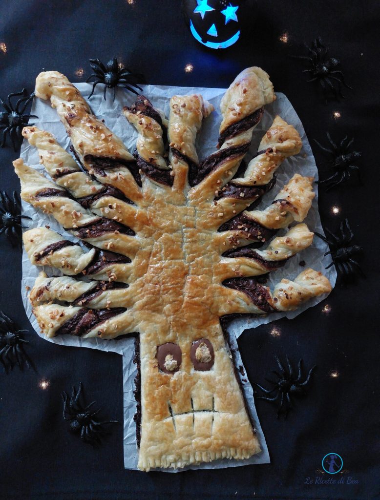 monstre gourmand avec pâte feuilletée