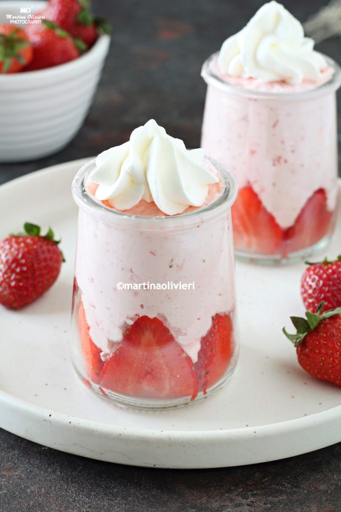 Mousse aux fraises
