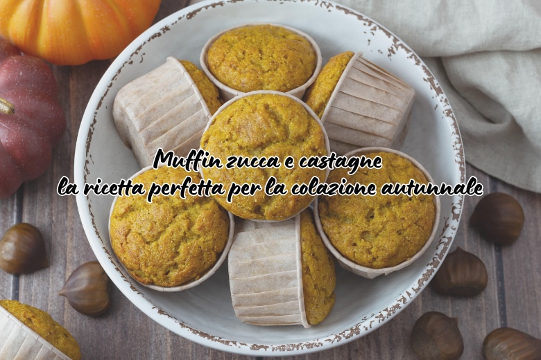 Muffin à la citrouille et aux châtaignes : la recette parfaite pour le petit-déjeuner d’automne
