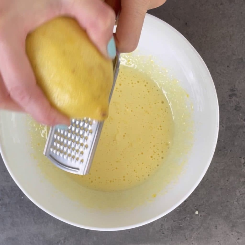 Muffins au citron dans une friteuse à air