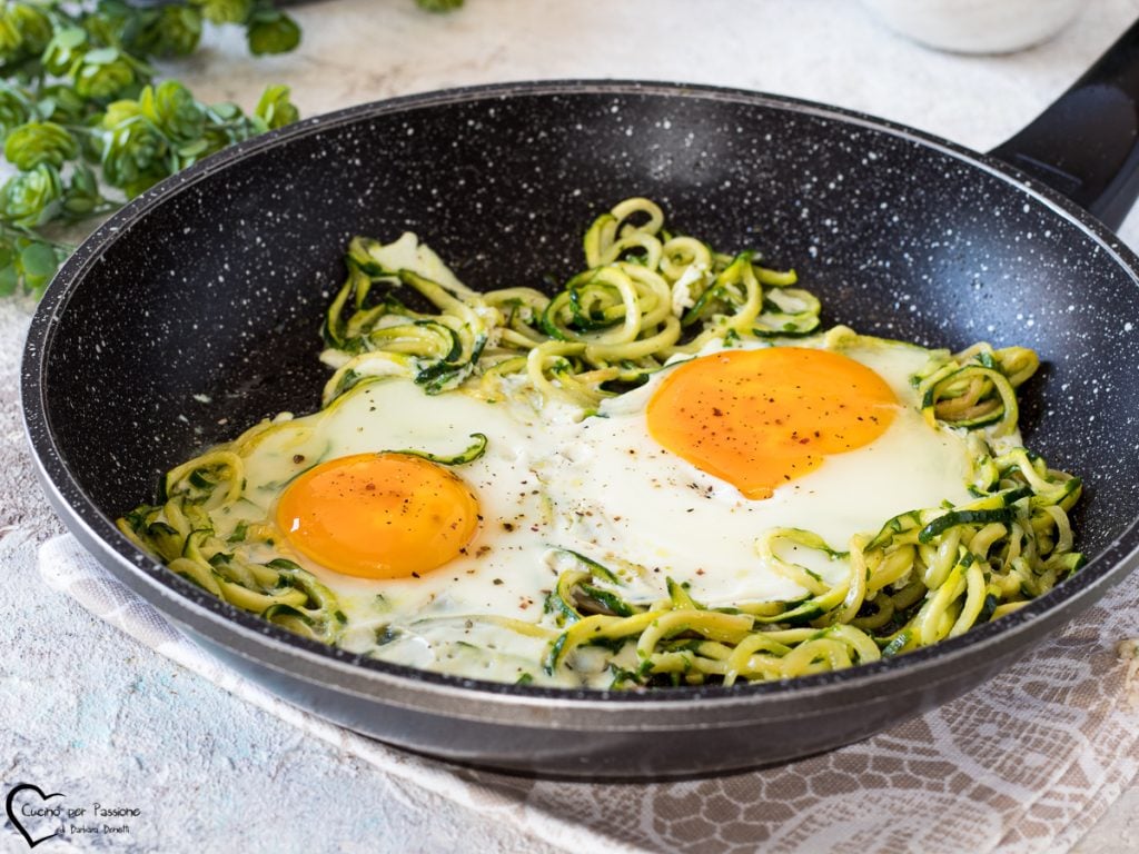 Œufs aux courgettes