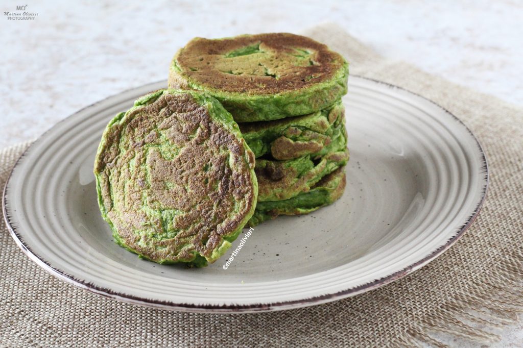 Pancakes de brocoli