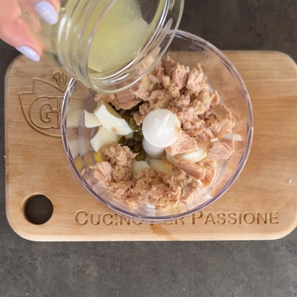 Poivrons à la sauce thonnee