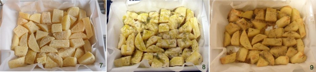 Pommes de terre au four à la chapelure et parmesan 3