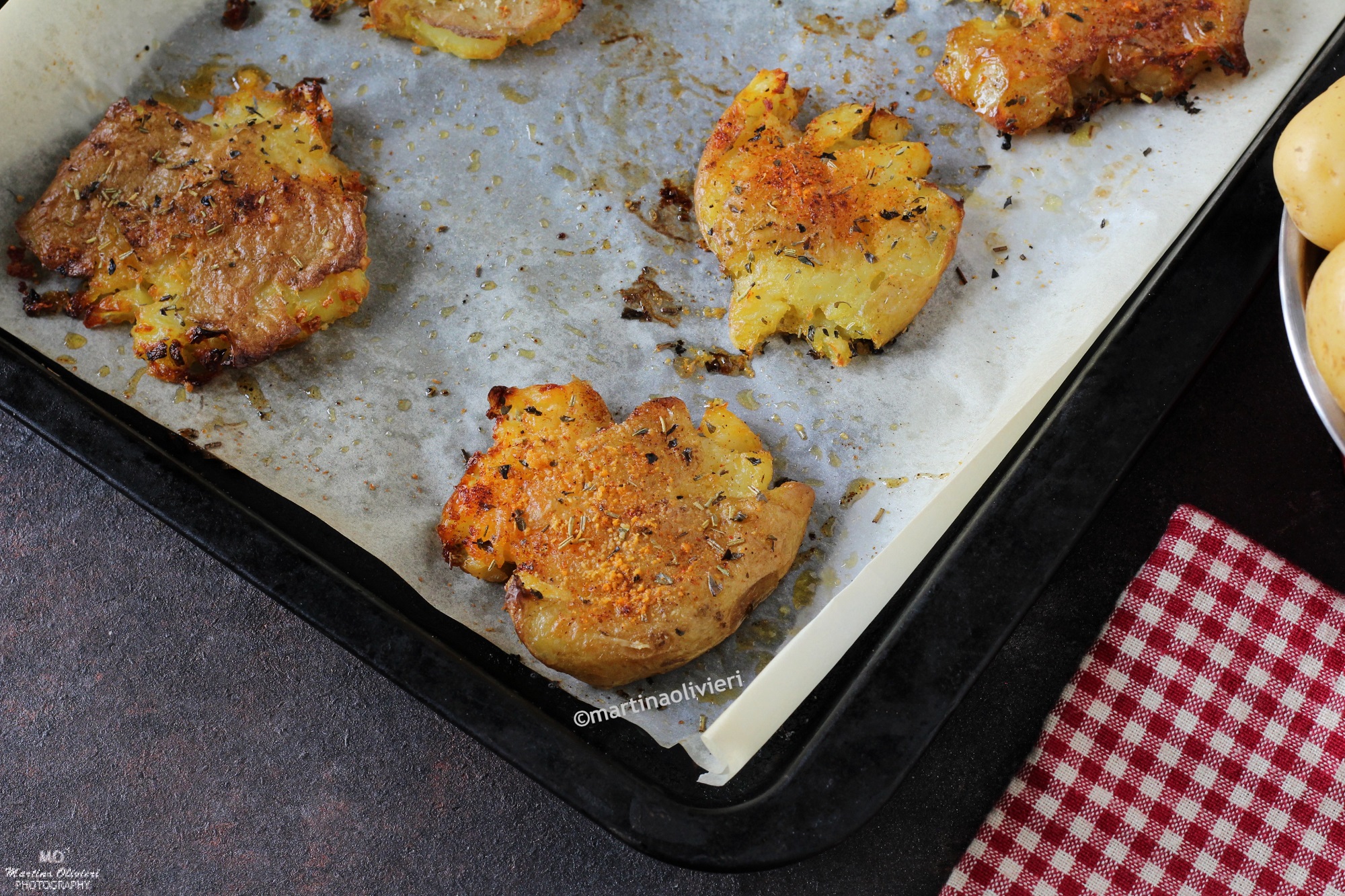 Pommes de terre écrasées