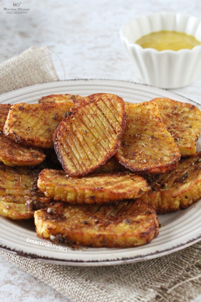 Pommes de terre en accordéon