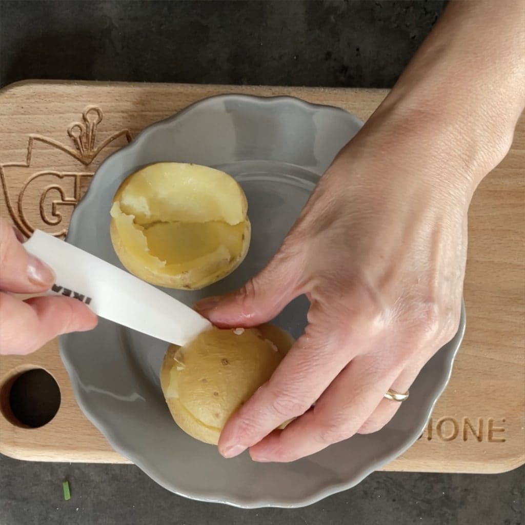 Pommes de terre farcies végétariennes