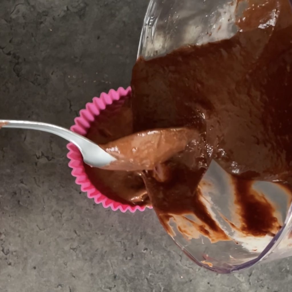 Pudding banane et chocolat