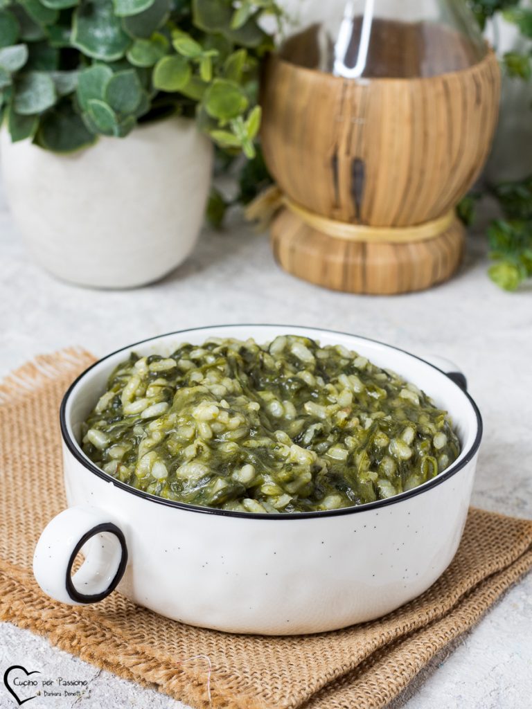 risotto aux épinards