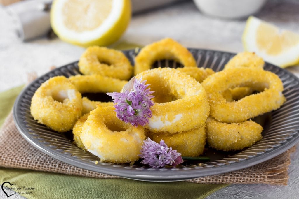 Rondins de calamars au four