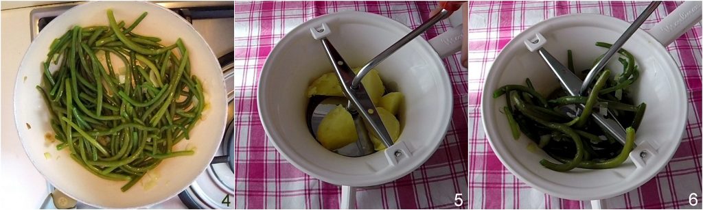 Rôti à la génoise de pommes de terre et haricots verts recette ligurienne et végétarienne avec vidéo il chicco di mais 2 écraser les légumes