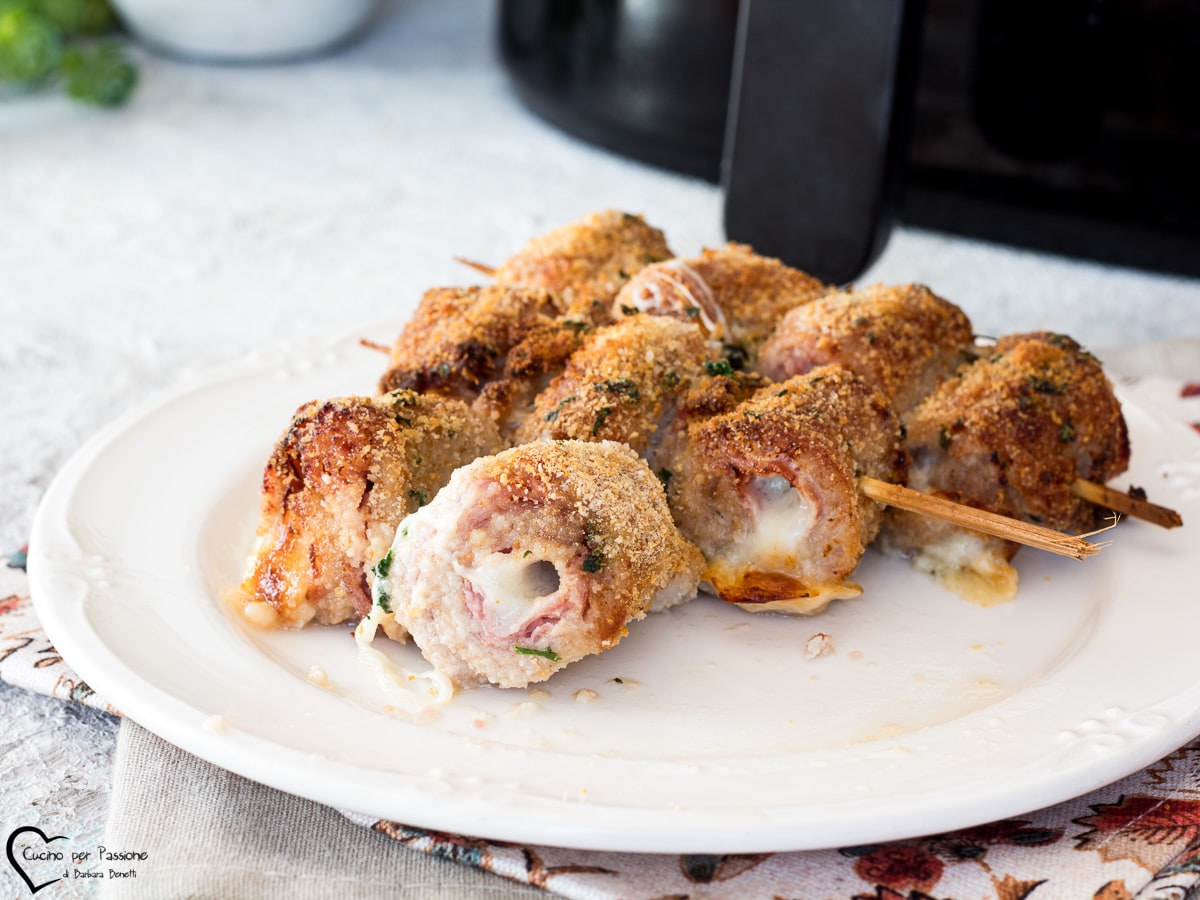 ROULADES DE LONZA À LA FRITEUSE À AIR