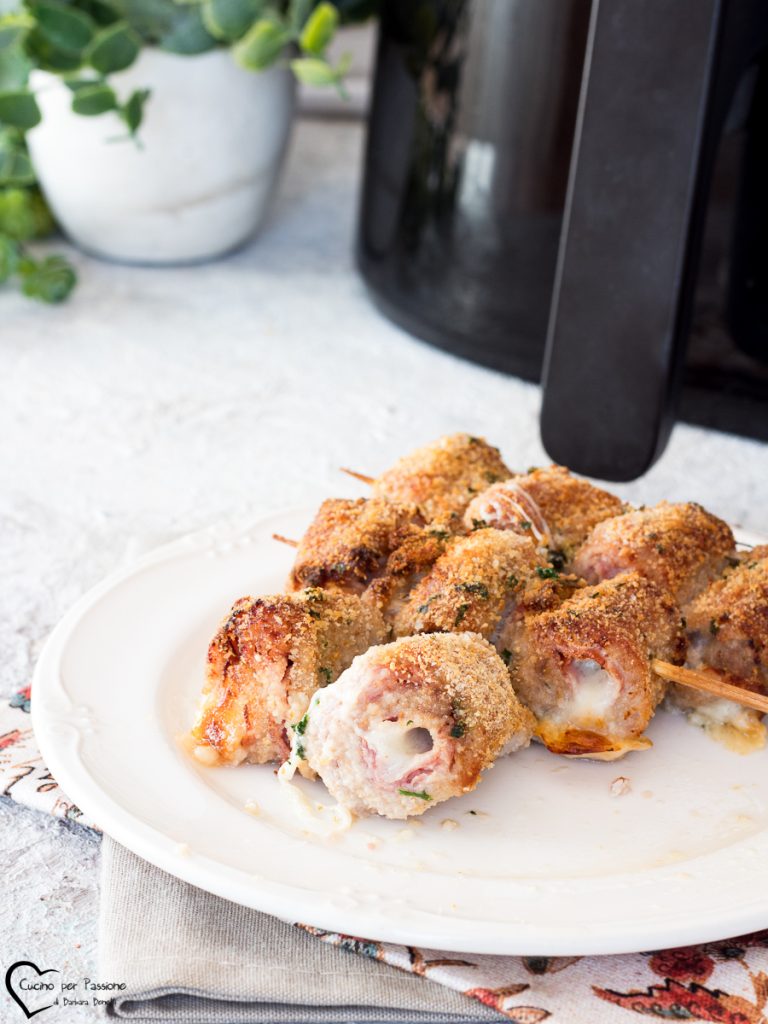 Roulades de lonza à la friteuse à air