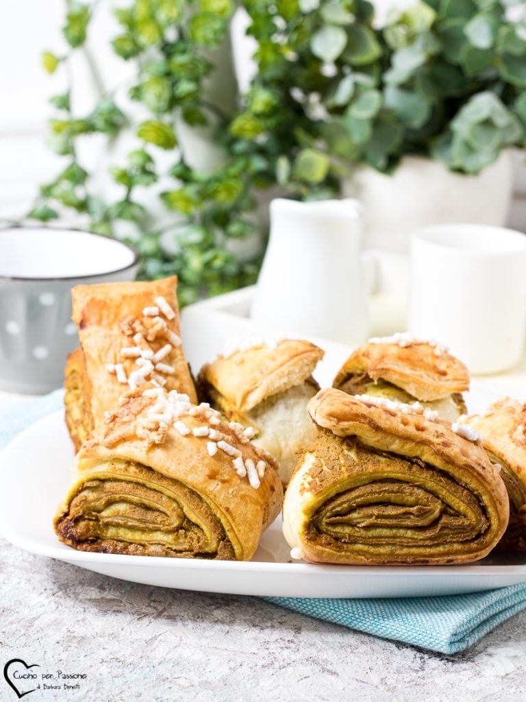 Rouleaux au pistache