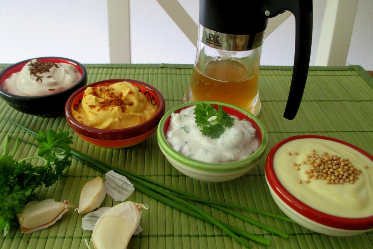 Sauce au yaourt légère