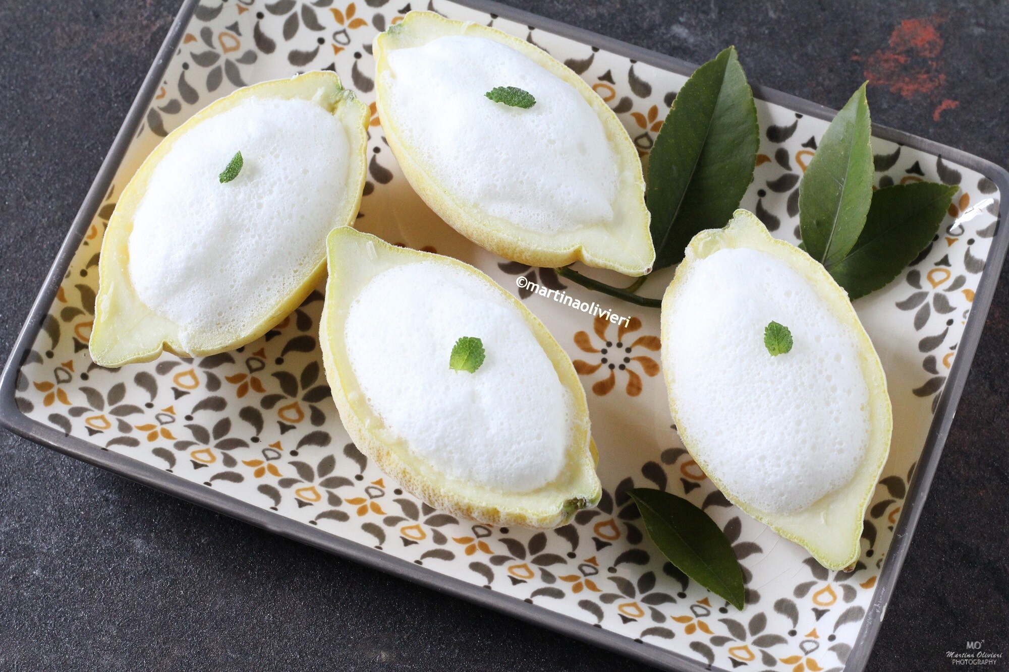 Sorbet au citron – Sans œufs et sans sorbetière