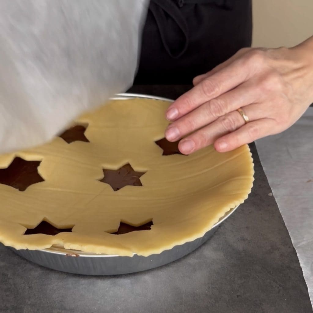 Tarte de Noël à la Nutella