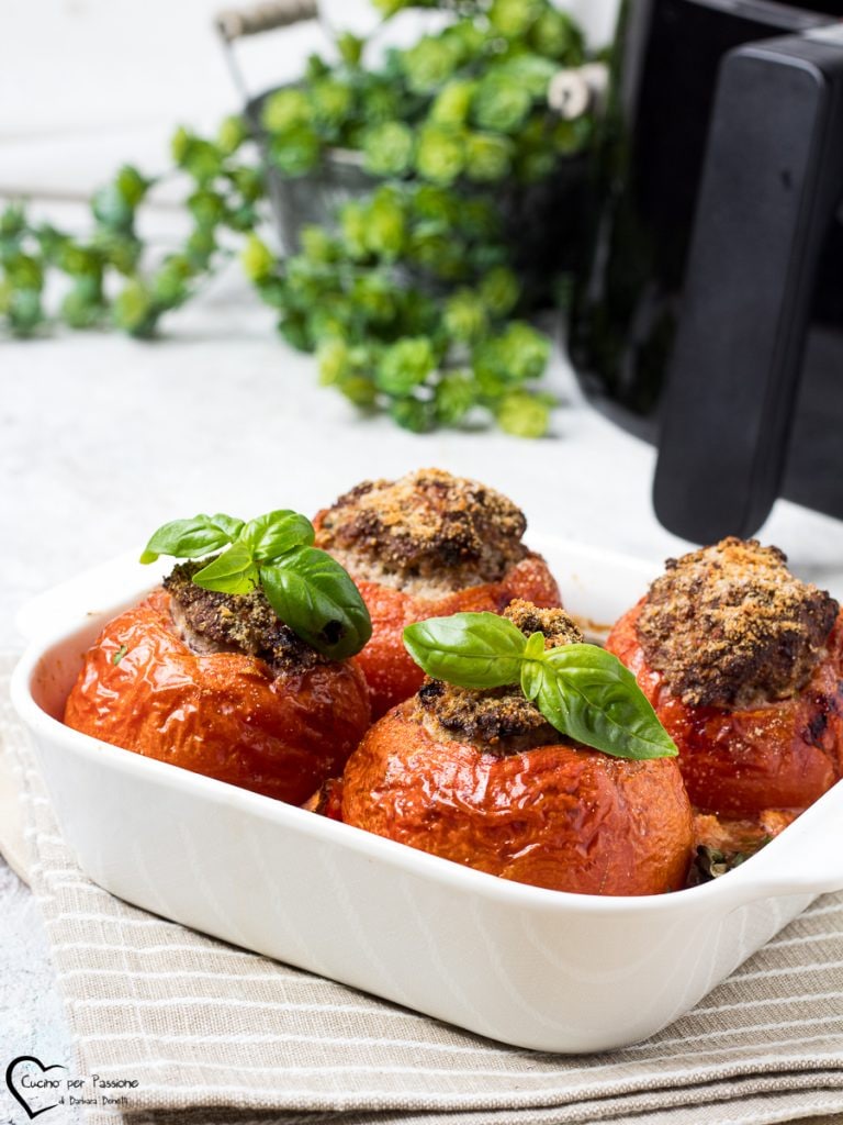 Tomates farcis à la friteuse à air