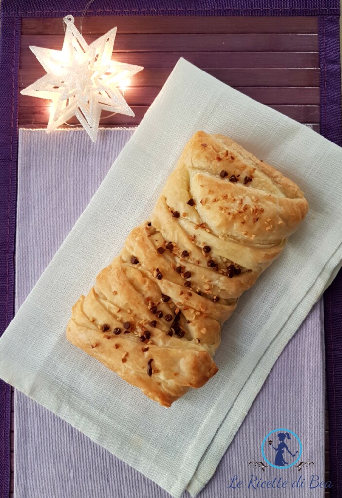 tresse avec pâte feuilletée