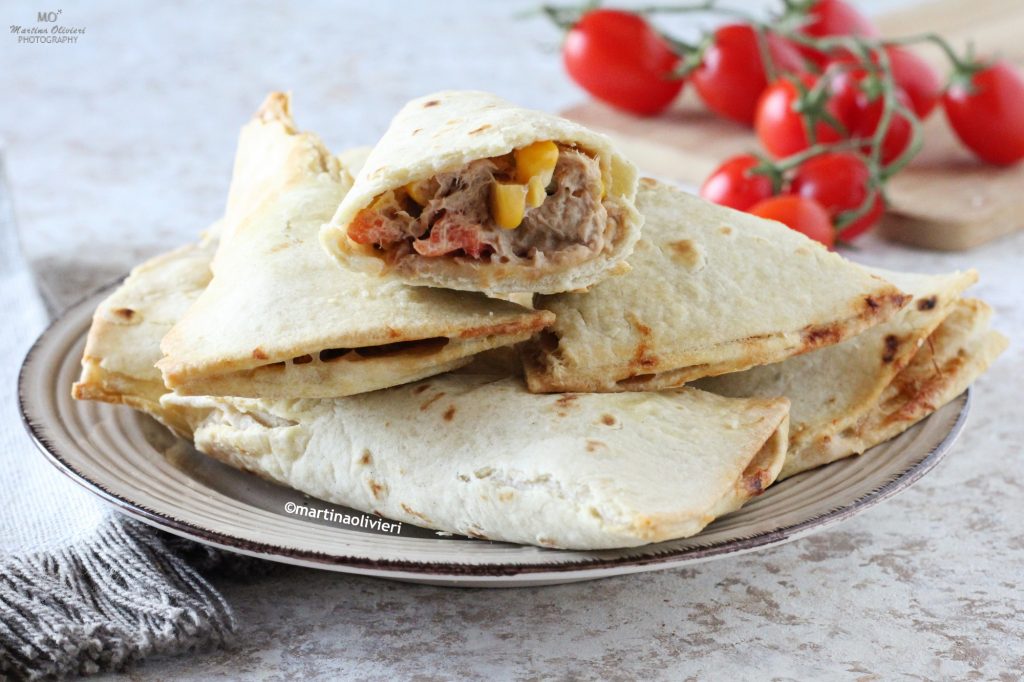 Triangles de galette farcis