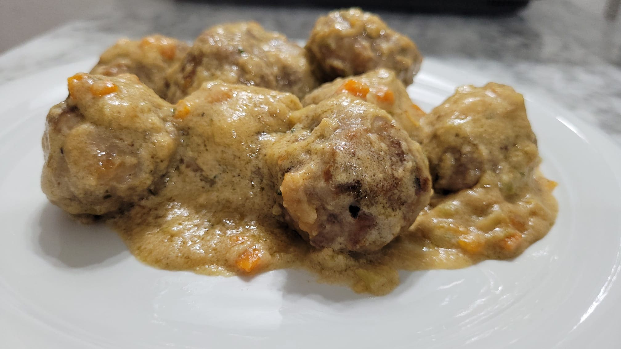Boulettes crémeuses au lait