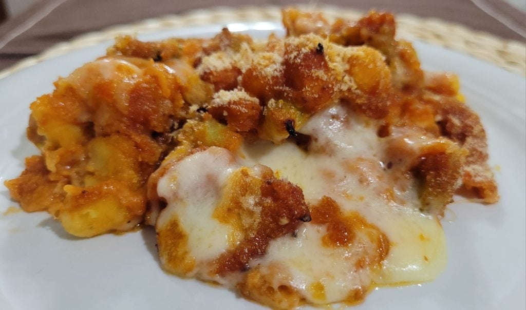 Gnocchetti Gratins dans la Friteuse à Air