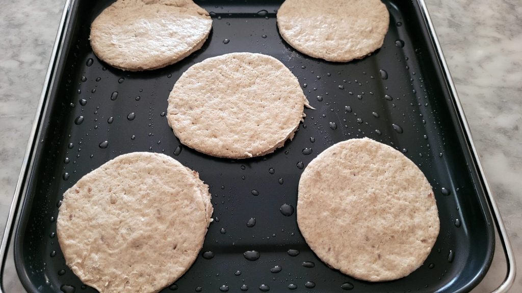 Mini-pizzas aux Multicéréales et Yaourt Grec dans la Friteuse à Air