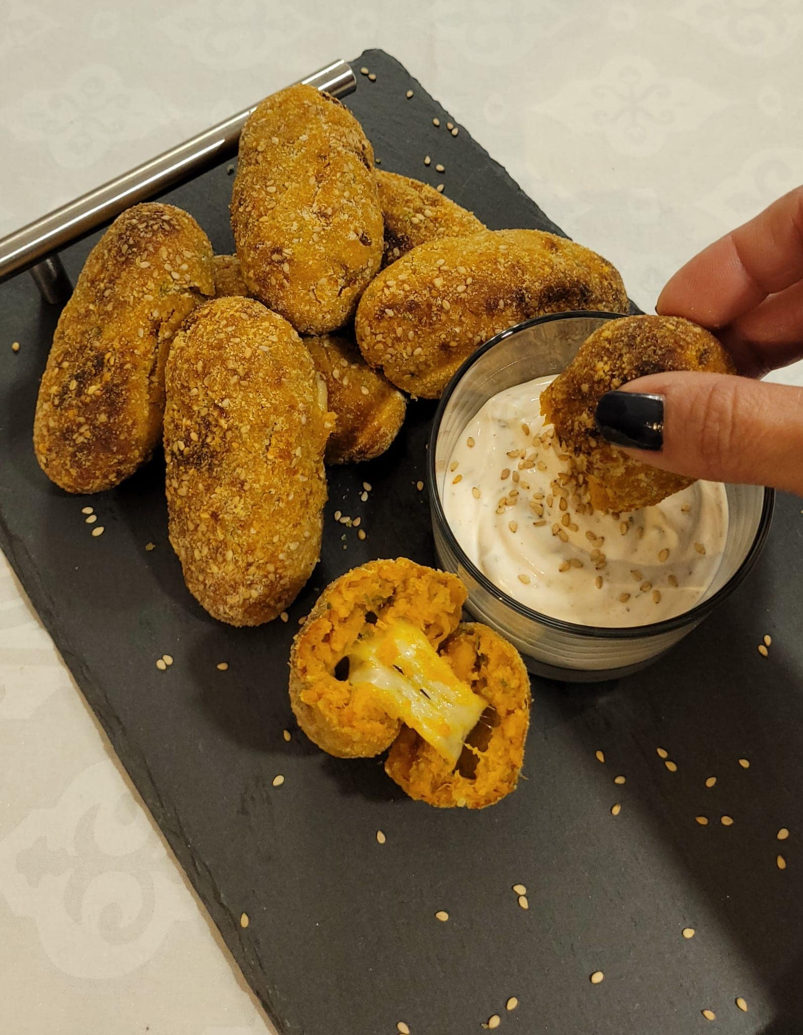 Croquettes de Potiron à la Friteuse à Air