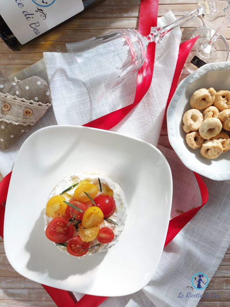 cheesecake salée avec taralli