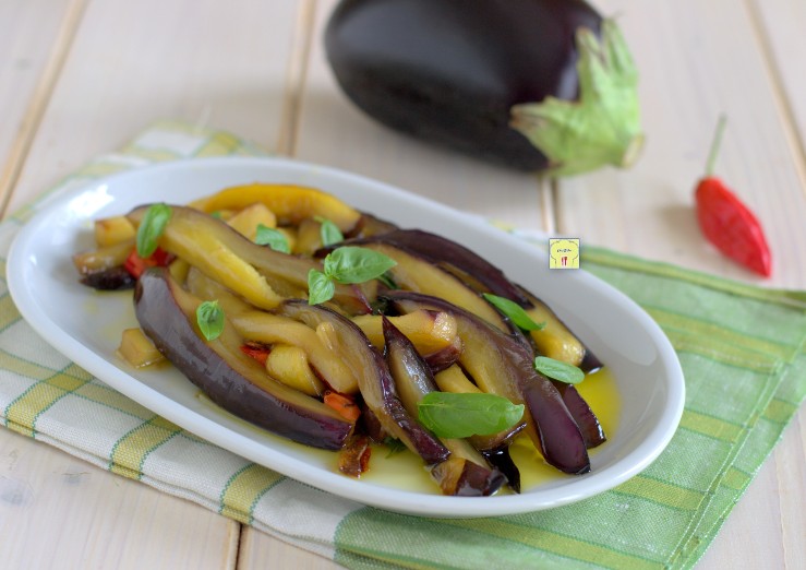 Aubergines à l&rsquo;aigre-doux